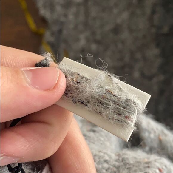 Aritzia Babaton Gray Alpaca Wool Blend Pullover Sweater Modern Boho - Picture 10 of 13